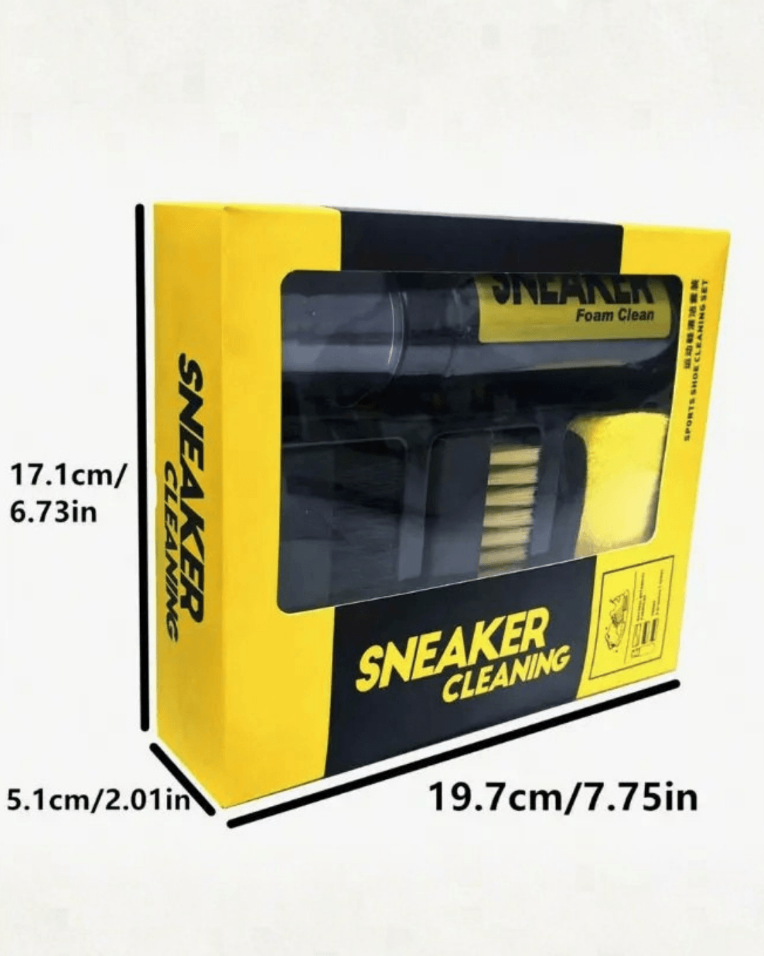 Sneaker Cleanning: Limpieza profunda sin dañar material.