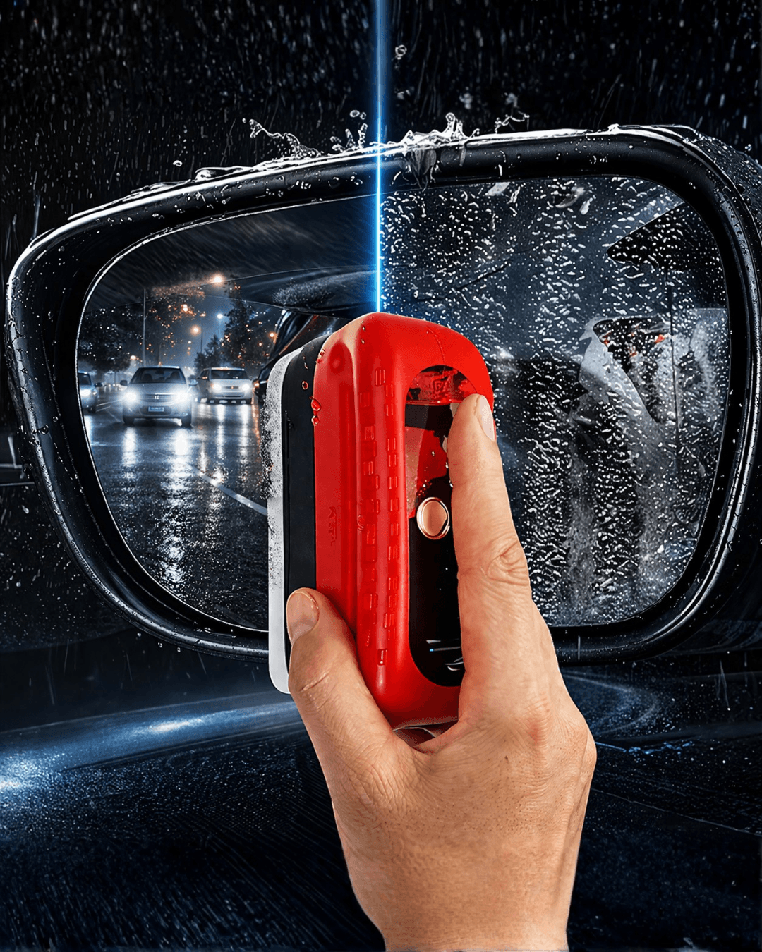 OilOff - Espejos limpios para una conducción segura.