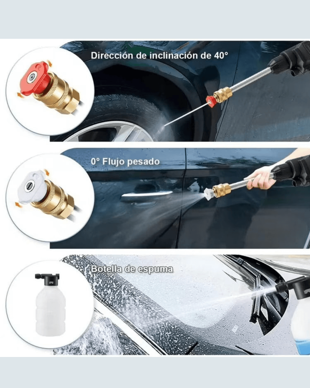 BlastWash Pro - Suciedad difícil, limpieza en segundos.