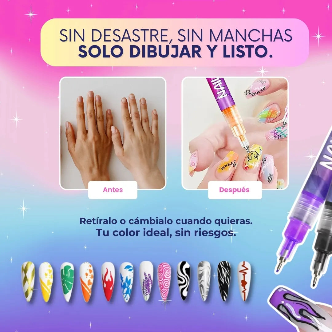 ColorArt Kit - 12 colores para diseños ilimitados.