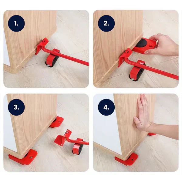 Kit Movedor de Muebles con Palanca