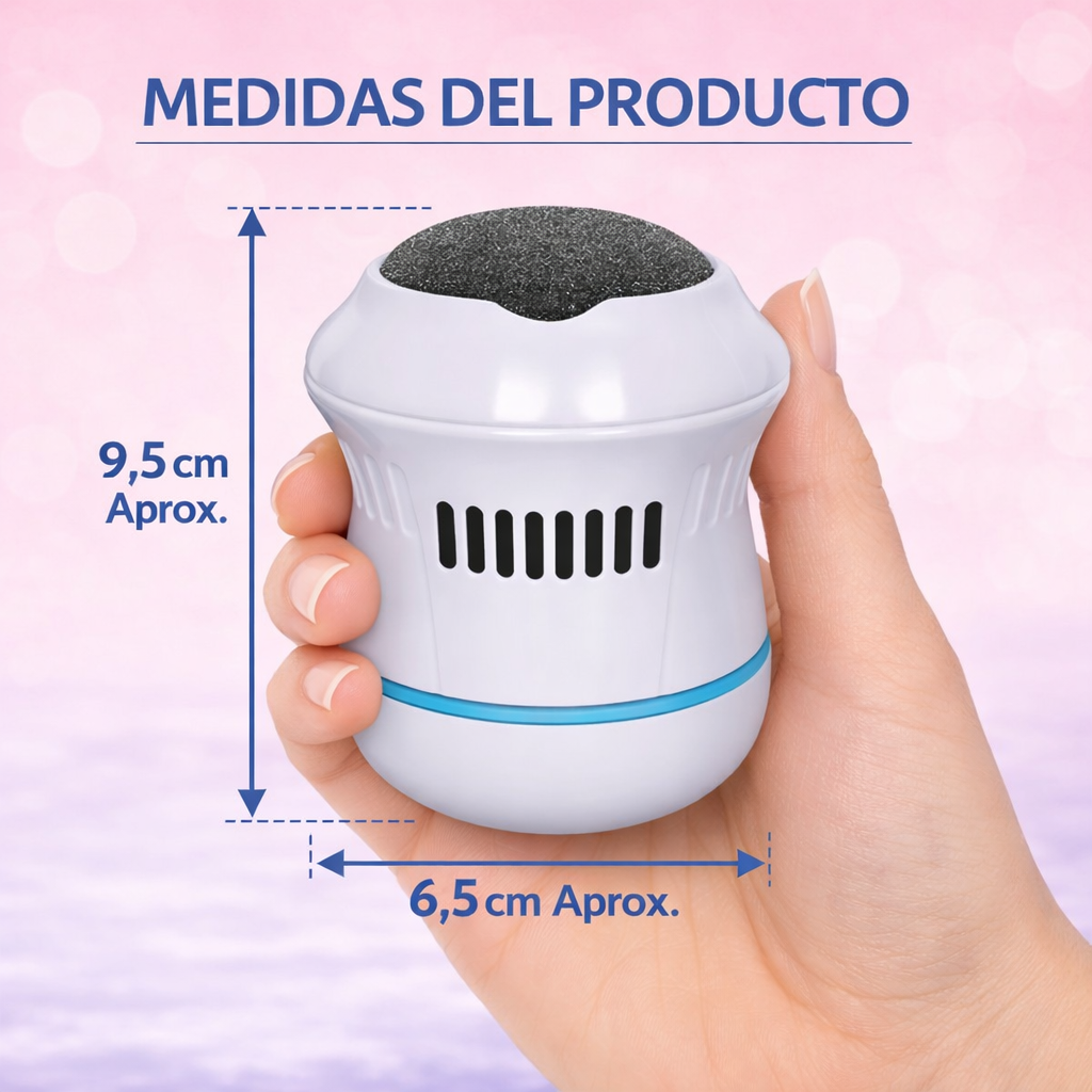 Removedor  de callos eléctrico.
