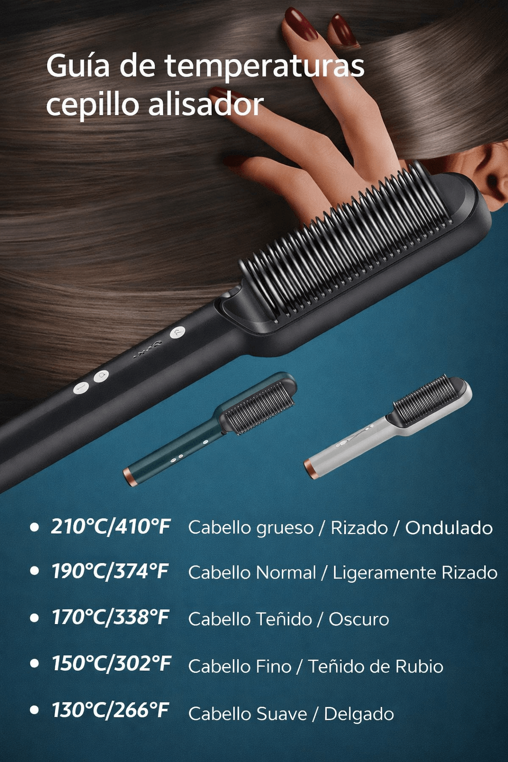 Cepillo Alisador  Multifuncional