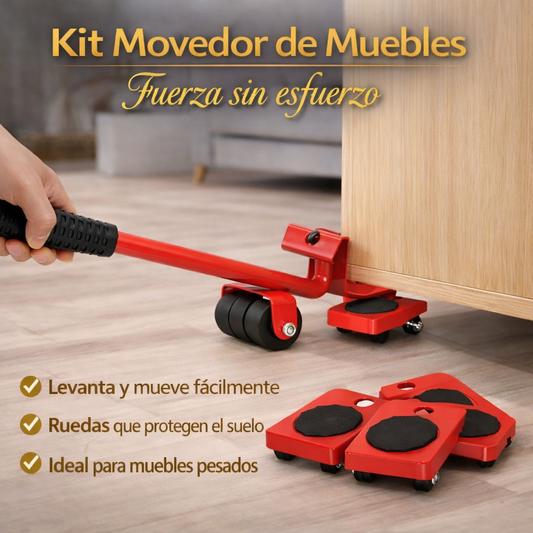 Kit Movedor de Muebles con Palanca