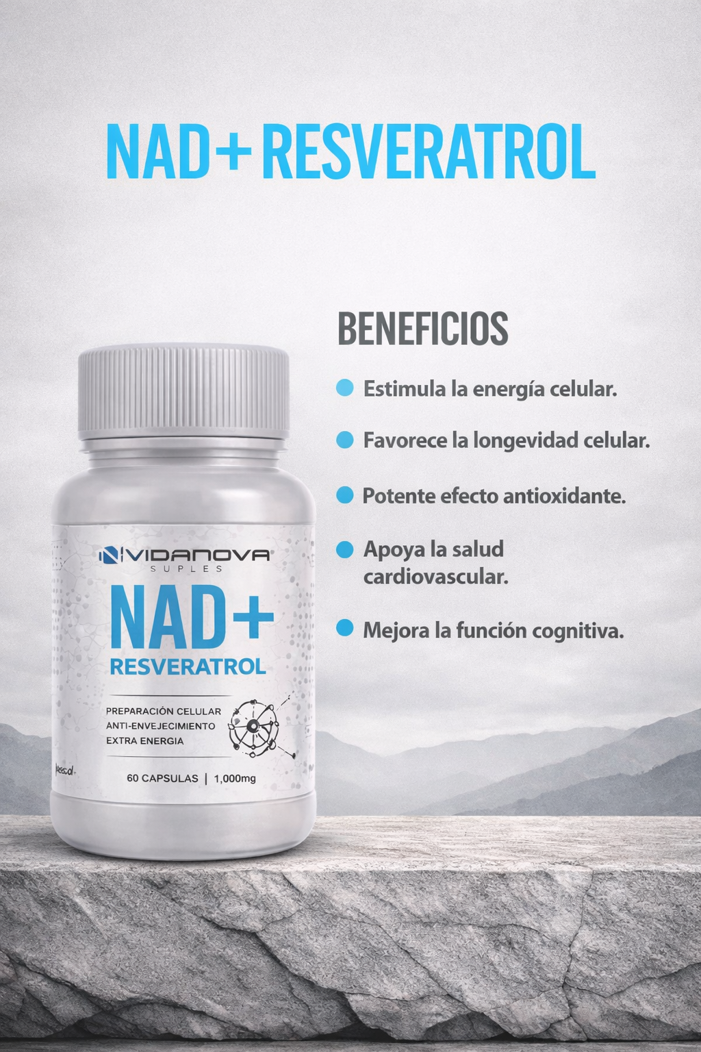 PACK CREATINA EN GOMITAS Y NAD+RESVERATROL
