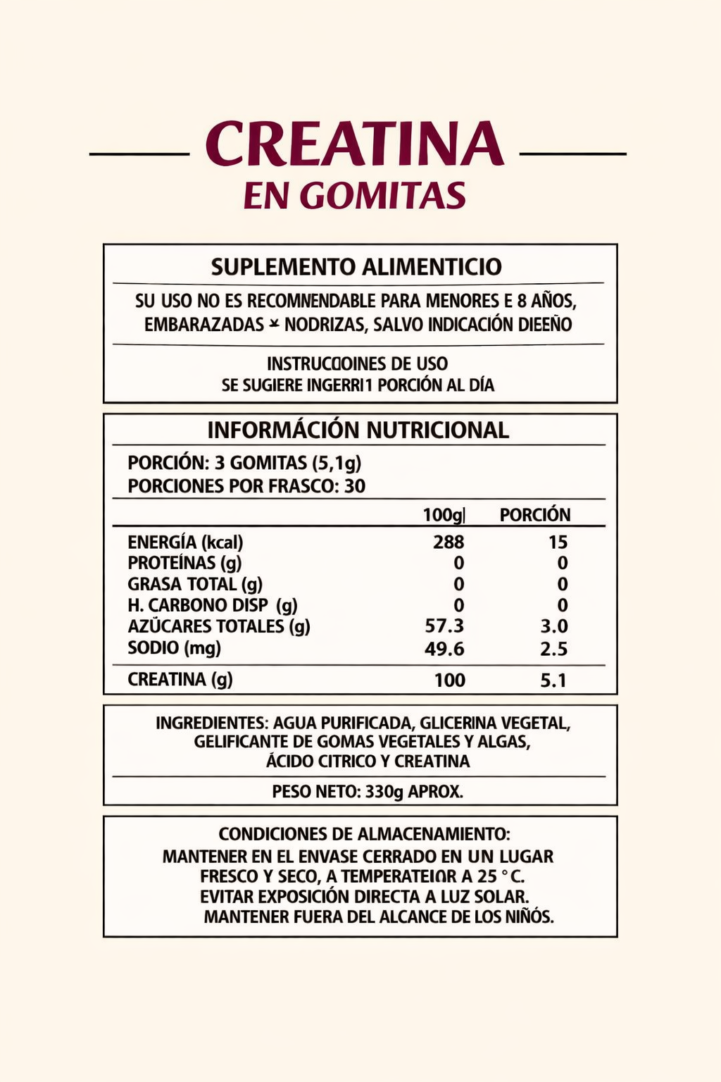 PACK CREATINA EN GOMITAS Y NAD+RESVERATROL