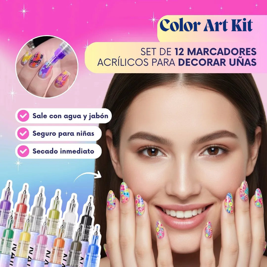 ColorArt Kit - 12 colores para diseños ilimitados.